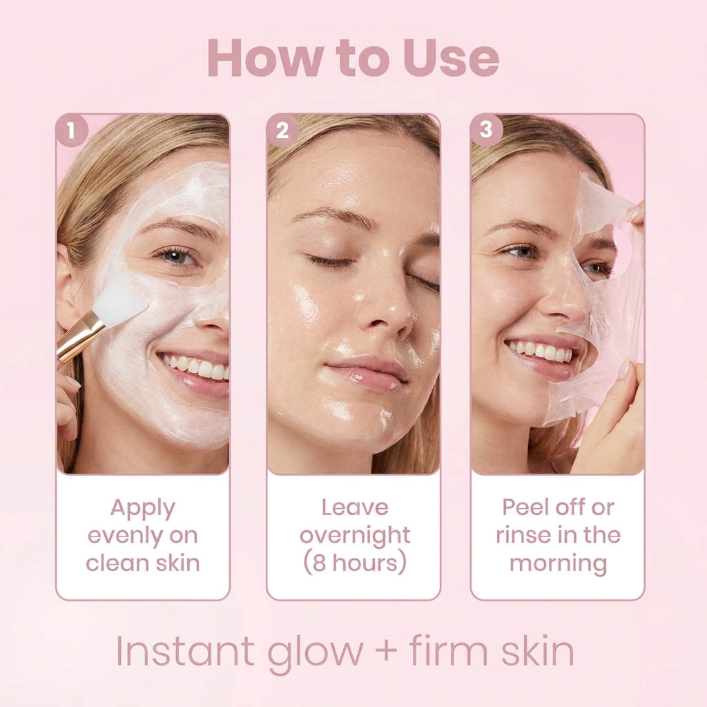 How to use a wrapping mask